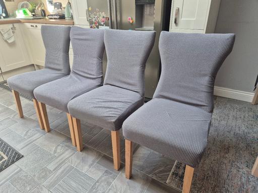 Buy & Sell Barking and Dagenham Dagenham - Barking and Dagenham - Photos for Set of 4 leather dining chairs