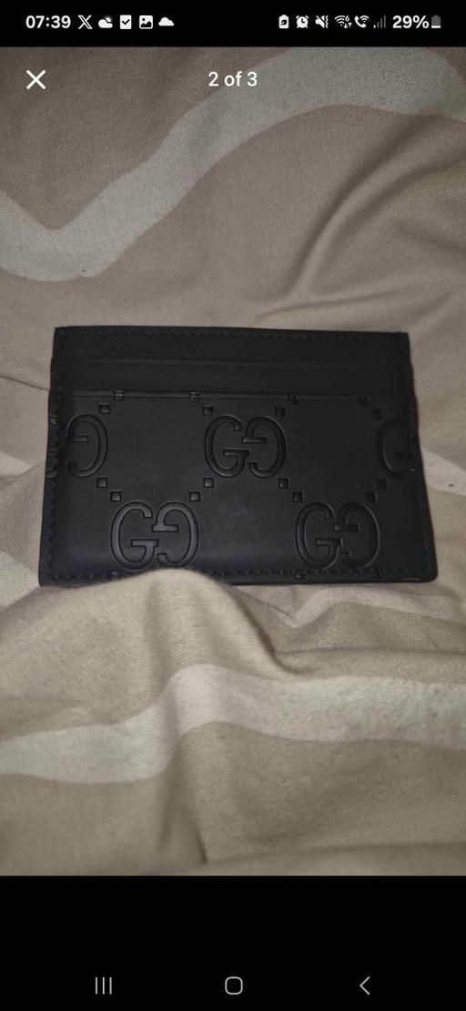 Buy & Sell Staffordshire East Staffordshire - Photos for gucci card holder/wallet