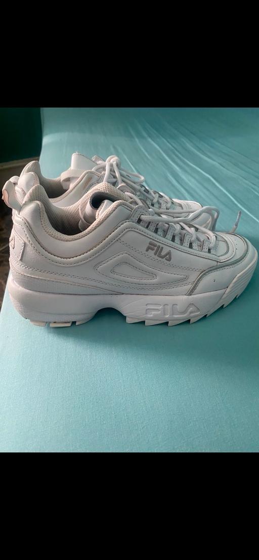 Buy & Sell West Midlands Birmingham - Photos for Fila white ladies trainers size 5.5