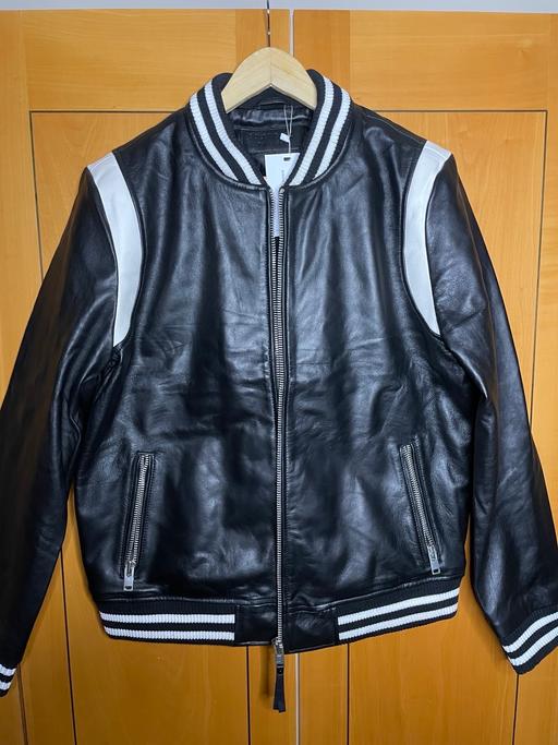 Buy & Sell West London Hillingdon - Photos for Teddy Bomber Leather Jacket- Bolongaro Trevor