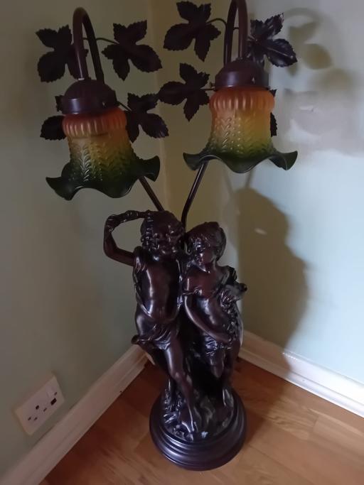 Buy & Sell Kent Medway - Kent - Photos for An Art Nouveau style heavy lamp 