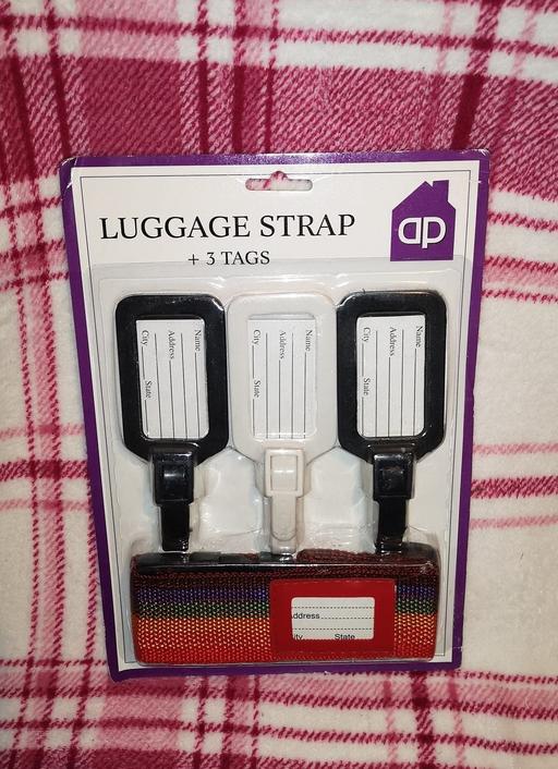 Buy & Sell Lancashire West Lancashire - Photos for New luggage strap and 3 tags