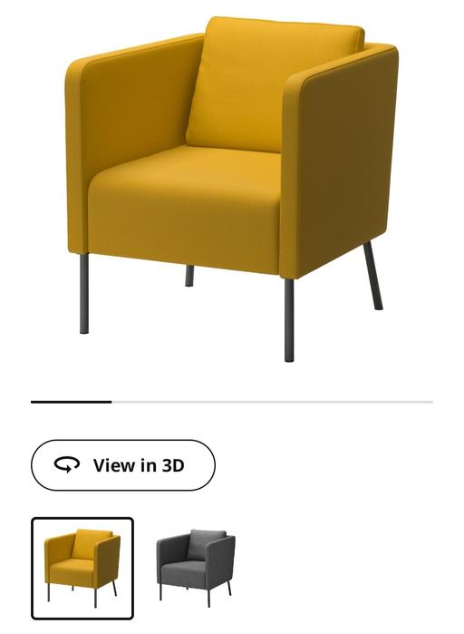 Buy & Sell Nottinghamshire Newark and Sherwood - Photos for ikea yellow armchair