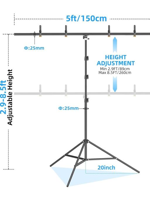 Buy & Sell West Midlands Sandwell - Photos for emart 5x8.5ft backdrop stand