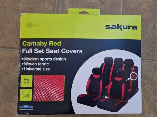 Vehicles Nottinghamshire Ashfield - Photos for Sakura Carnaby Red Seat Covers