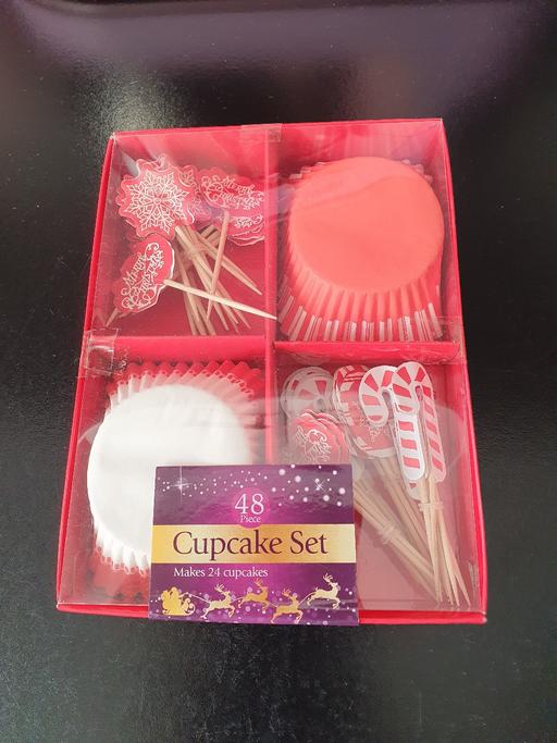 Buy & Sell West Midlands Dudley - Photos for Xmas cupcake set x 48 pieces NEW
