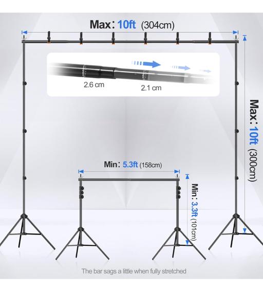 Buy & Sell West Midlands Sandwell - Photos for emart 10x10ft backdrop stand