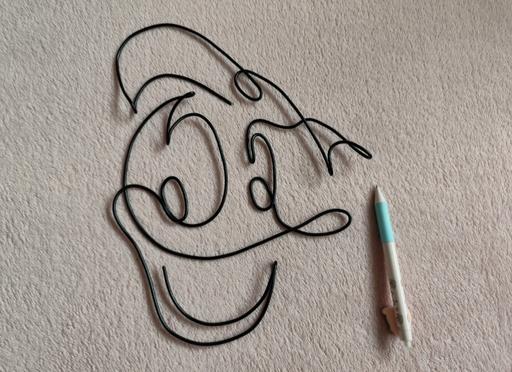 Buy & Sell North Ayrshire Irvine - KA12 - Photos for Big Donald Duck wire art wall decoration