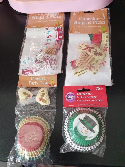 Buy & Sell West Midlands Dudley - Photos for Xmas cupcake accessories x 4 sets NEW