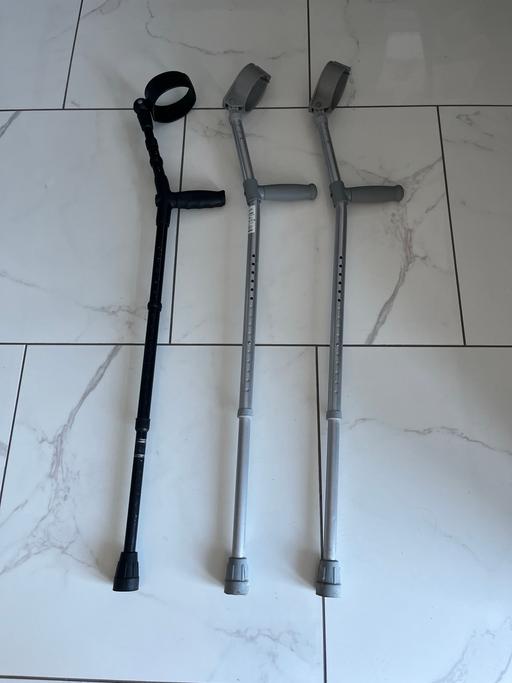 Buy & Sell Shropshire Norton-in-Hales - Shropshire - Photos for 3 Quality Elbow Crutches