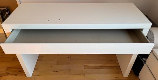 Buy & Sell Leicestershire Charnwood - Photos for IKEA MALM DRESSING TABLE WHITE 120 x 41