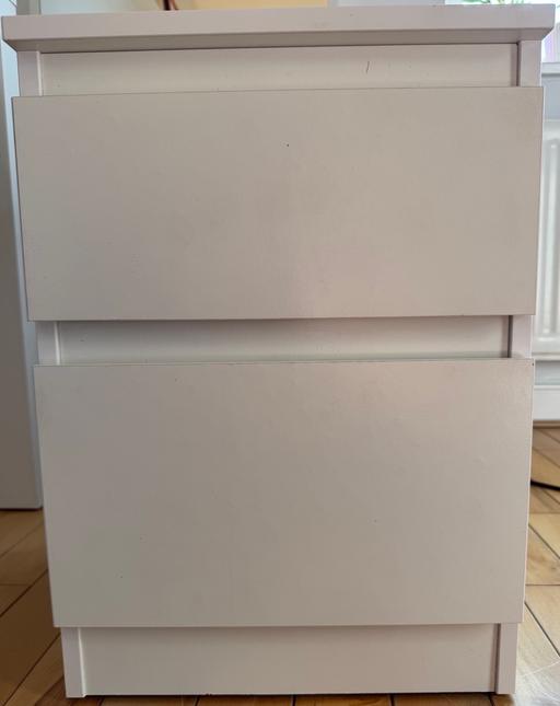 Buy & Sell Leicestershire Charnwood - Photos for IKEA MALM CHEST OF DRAWERS WHITE 35 x 40