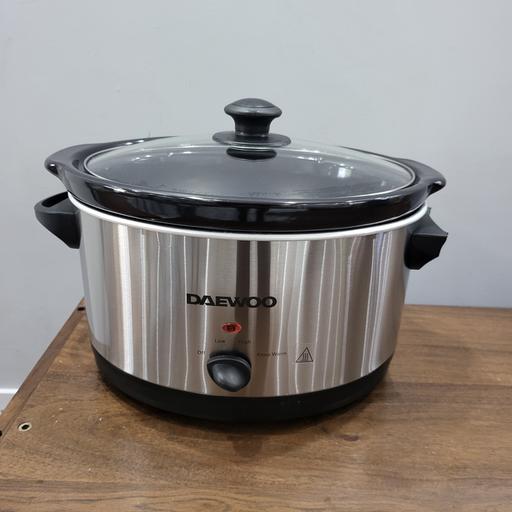 Buy & Sell West Midlands Birmingham - Photos for Daewoo Stainless Steel 6.5L Slow Cooker