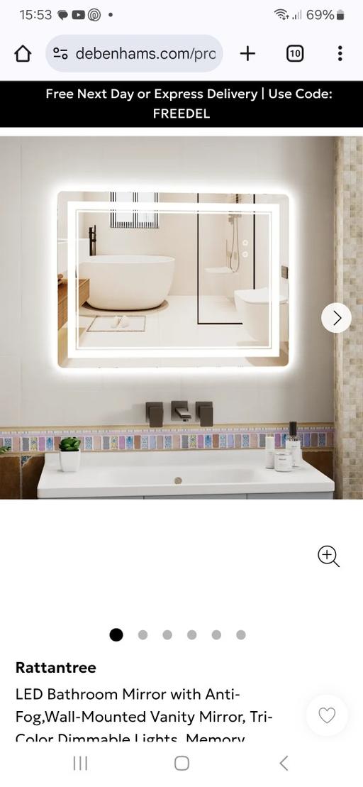 Buy & Sell West Midlands Sandwell - Photos for bathroom lights