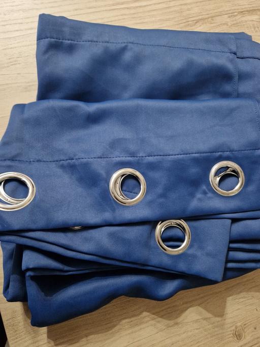 Buy & Sell West Midlands Birmingham - Photos for blue eyelet Blackout curtains 66x72