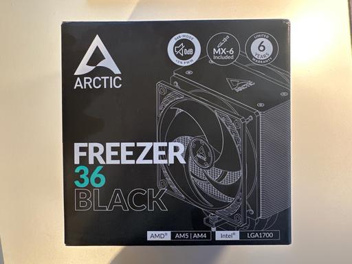 Buy & Sell North West London Burnt Oak - North West London - Photos for Artic Freezer 36 Black CPU Fan Cooler