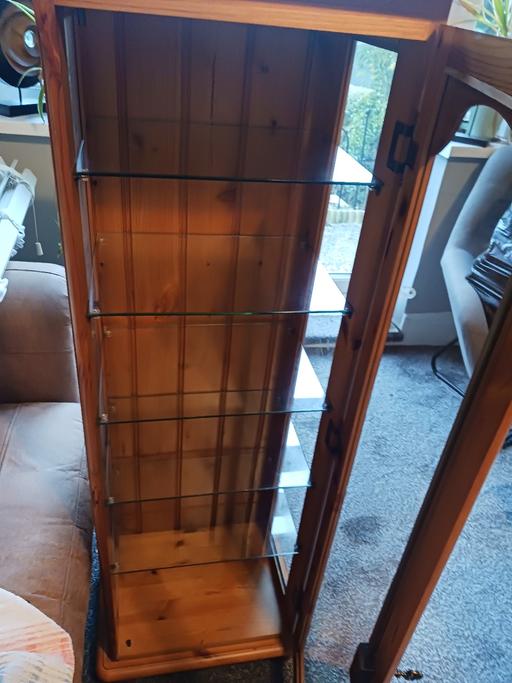 Buy & Sell Lancashire Preston - Photos for pine glass storage unit