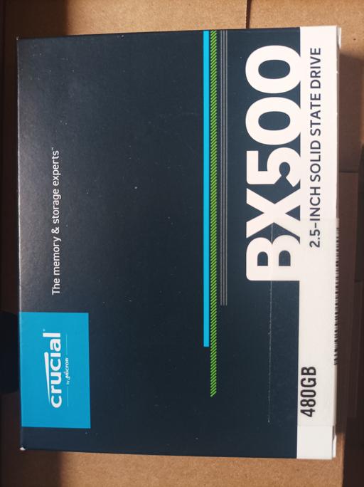 Buy & Sell Brent Wembley - Brent - Photos for Crucial BX500 480GB SSD Sealed box