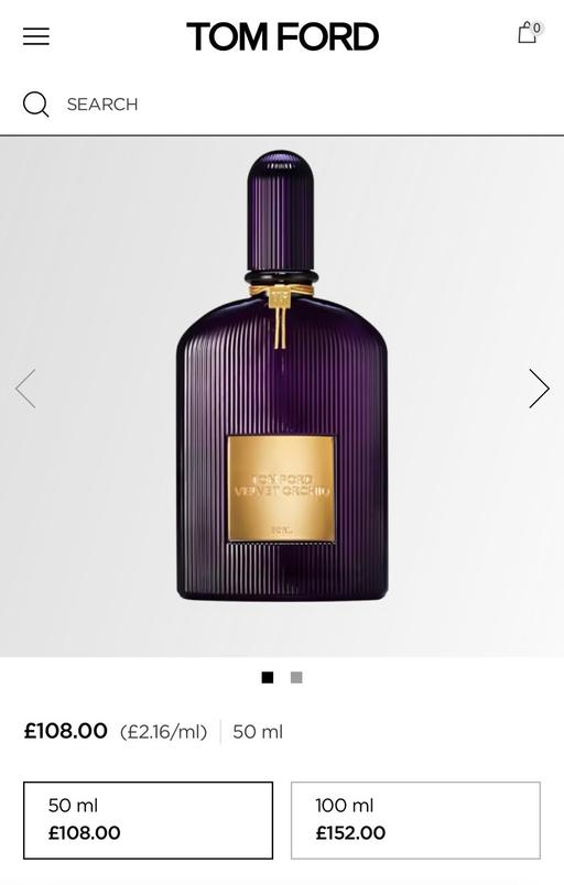 Buy & Sell East London Stratford - East London - Photos for Tom Ford Velvet Orchid 50ml