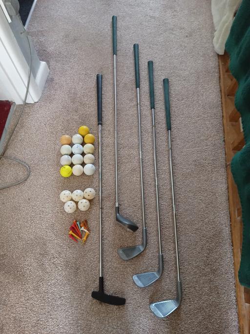 Buy & Sell Hampshire Gosport - Photos for Jr Pro Golf Clubs Apollo with bag, balls and