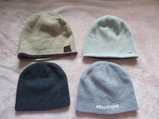 Buy & Sell South Yorkshire Doncaster - Photos for x4 mens beanie hats x2 are reversible