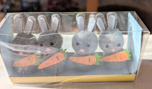 Buy & Sell Blaenau Gwent Tredegar - Blaenau Gwent - Photos for 🐰 Easter 4pk of bunnys with carrots