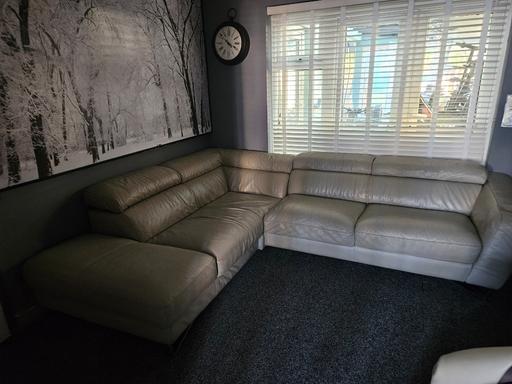  — Leather Sofa - Delivery Available