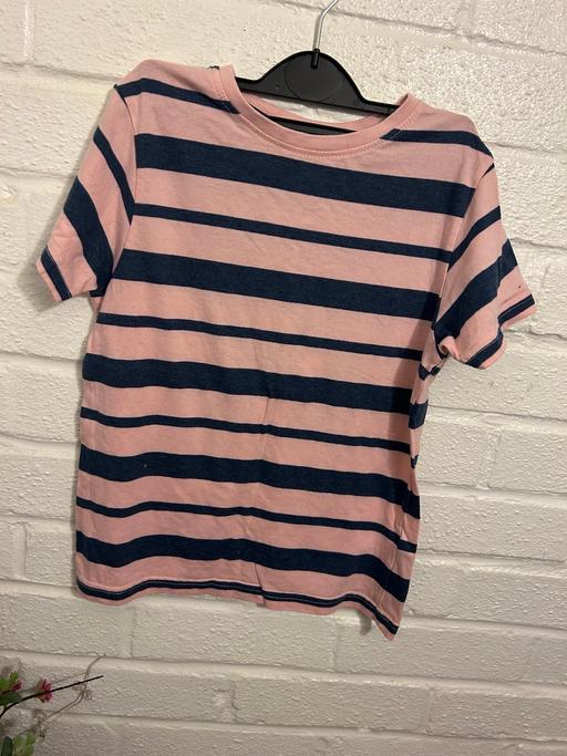 Buy & Sell West Midlands Birmingham - Photos for 🌸PINK AND BLACK T-SHIRT AGE 7-8 years🌸