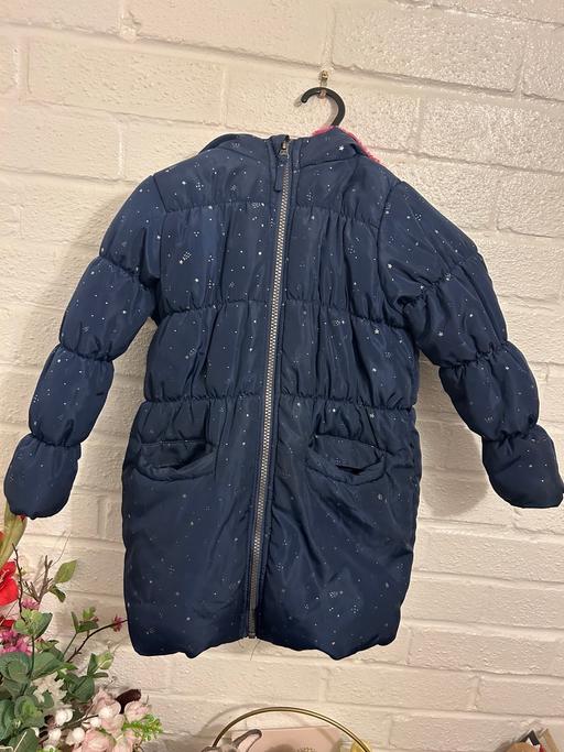 Buy & Sell West Midlands Birmingham - Photos for 🌸GIRL’S NAVY BLUE COAT FOR AGE 4-5 years🌸