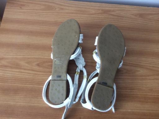 Buy & Sell South West London Kingston upon Thames - Photos for White summer sandals -Brand Drastik