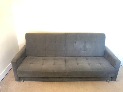 Buy & Sell Kent Tunbridge Wells - Photos for Grey sofa bed with storage