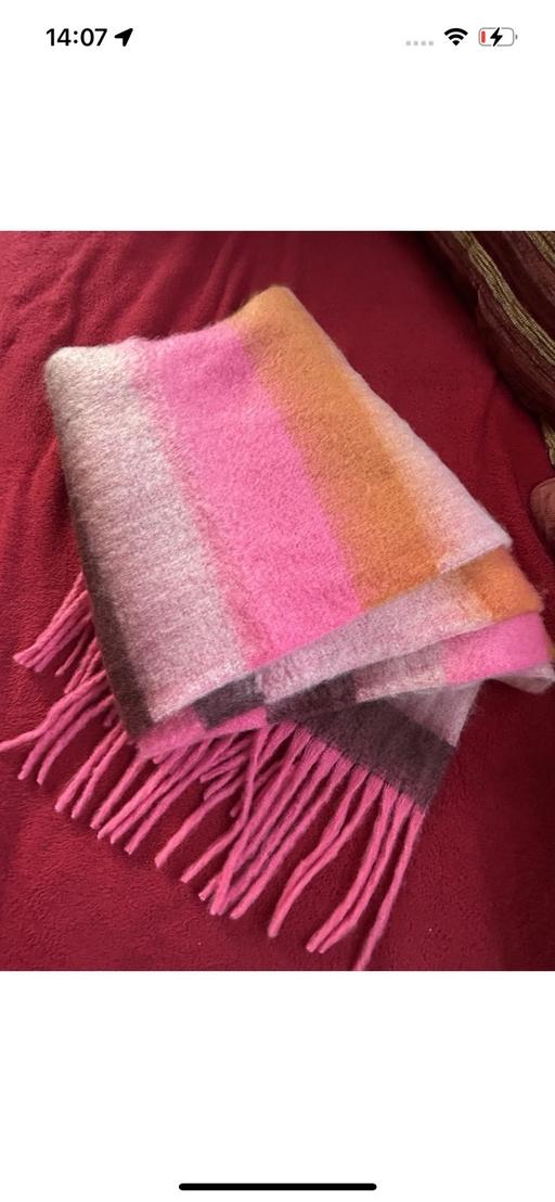 Buy & Sell North London Holloway - North London - Photos for Olivier Bonas Pink Orange & Brown Scarf BNWT