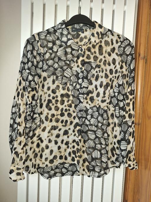 Buy & Sell West Midlands Wolverhampton - Photos for Size 10 Leopard print Blouse