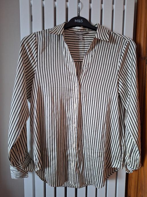 Buy & Sell West Midlands Wolverhampton - Photos for Size 10 Medium Blouse stripped