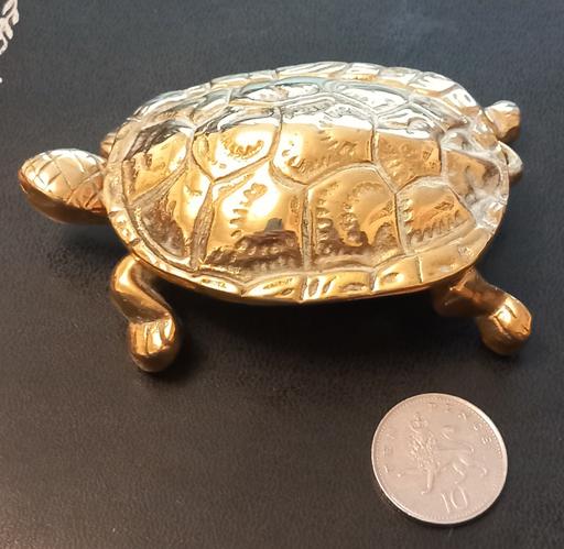 Buy & Sell Merseyside Saint Helens - Photos for vintage heavy brass tortoise trinket box