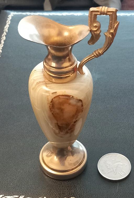Buy & Sell Merseyside Saint Helens - Photos for vintage italian onyx marble jug bud vase