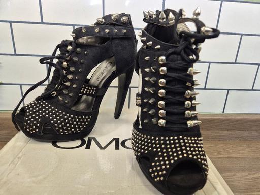 Buy & Sell Lancashire Blackburn with Darwen - Photos for OMG black studded heels