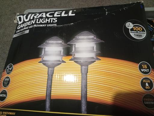 Buy & Sell South Yorkshire Sheffield - Photos for 6 x Duracell garden lights plus 2