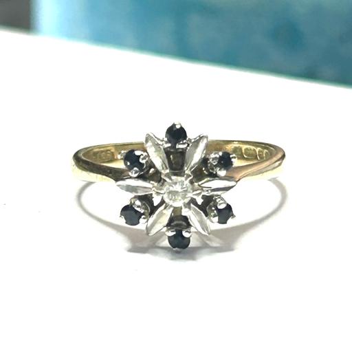 Buy & Sell Kent Dover - Photos for Vintage Sapphire and Diamond Snowflake Ring