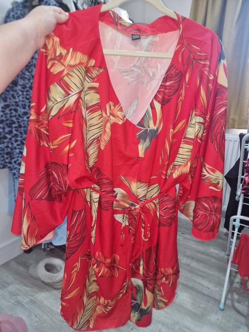 Buy & Sell Norfolk Great Yarmouth - Photos for Red Flared Leaf dress top