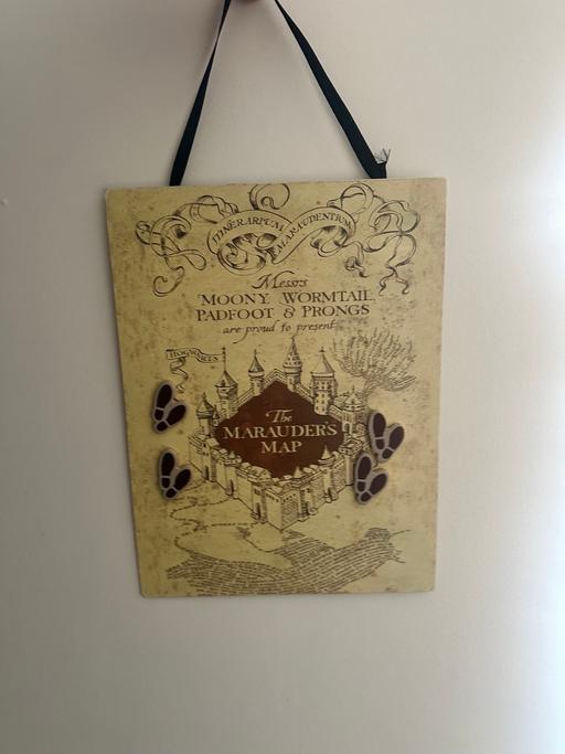 training South Yorkshire Rotherham - Photos for Hogwarts map hanging sign