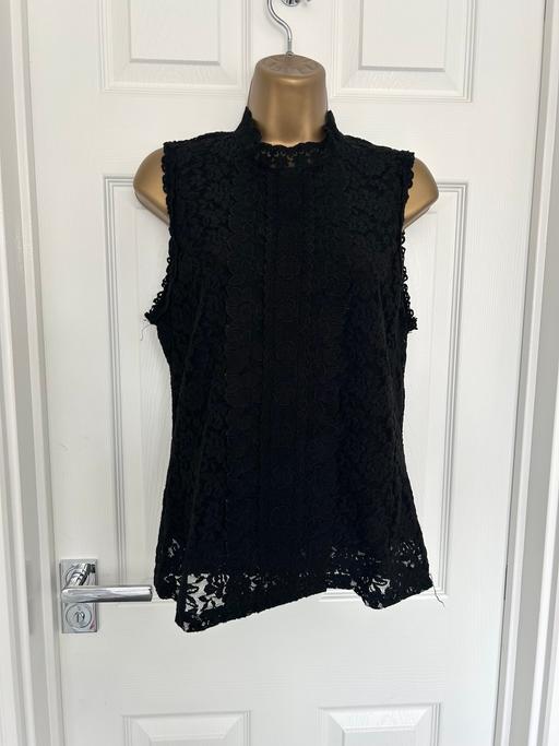 Buy & Sell Warwickshire Nuneaton and Bedworth - Photos for New Look Sleeveless Lace Blouse Size 12