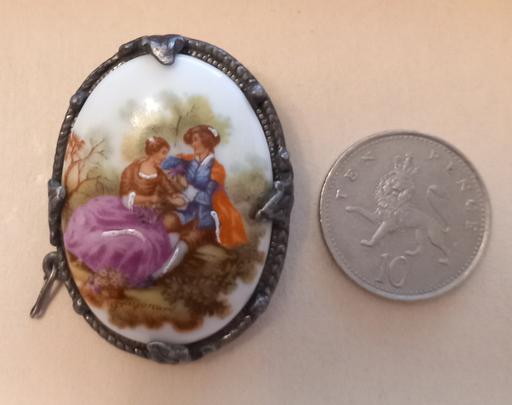 Buy & Sell Thatto Heath Saint Helens - Photos for vintage ceramic limoges porcelain brooch