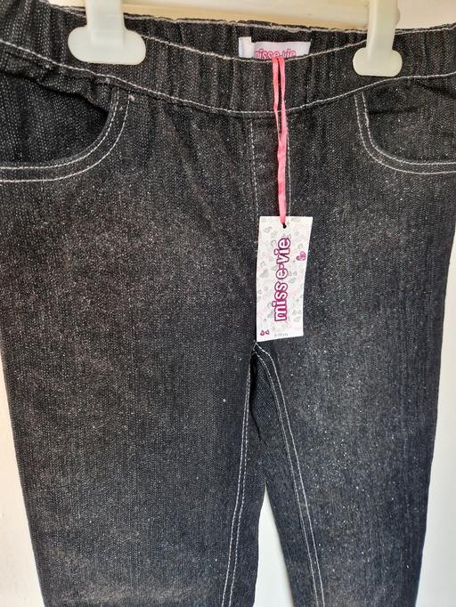 Buy & Sell Leicestershire Oadby and Wigston - Photos for New girls sparkly jeggings (9-10yrs)