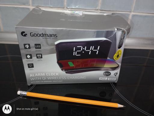 Buy & Sell West Midlands Birmingham - Photos for Bnib Goodman's Alarm Clock & Charger