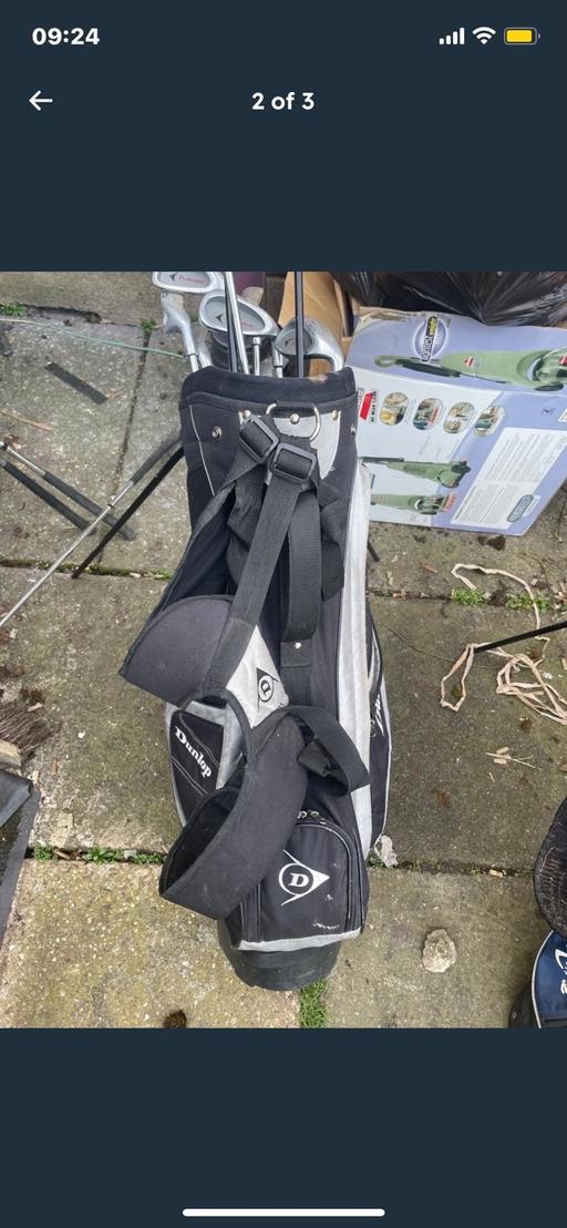 Buy & Sell West Midlands Coventry - Photos for Dunlop golf bag with clubs and irons 