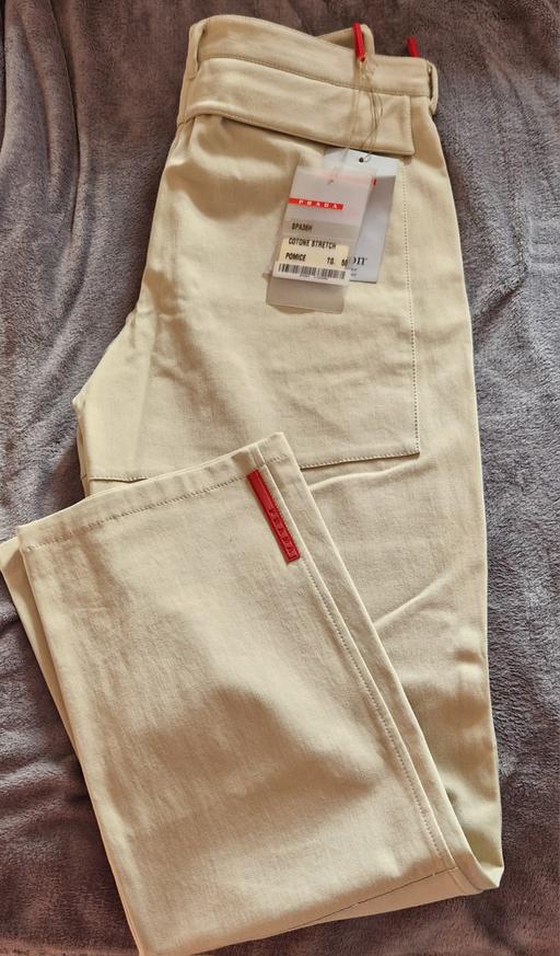 Buy & Sell East London Plaistow - East London - Photos for Men's Prada SPA36H beige trousers- Size 50