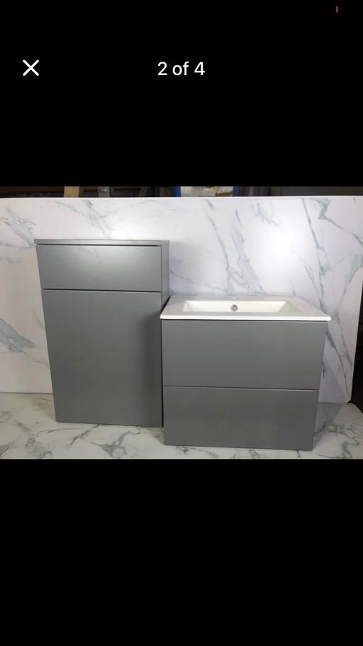 Buy & Sell West Yorkshire Kirklees - Photos for GREY BATHROOM FURNITURE