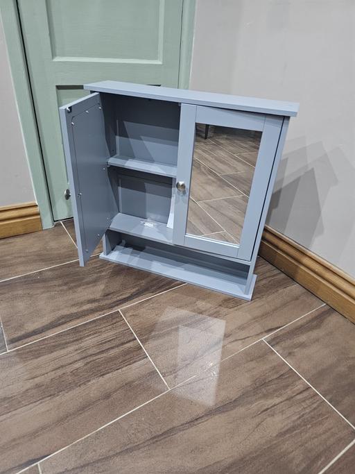 Buy & Sell Greater Manchester Bolton - Photos for Bath/toilet hanging cabinet with mirror.