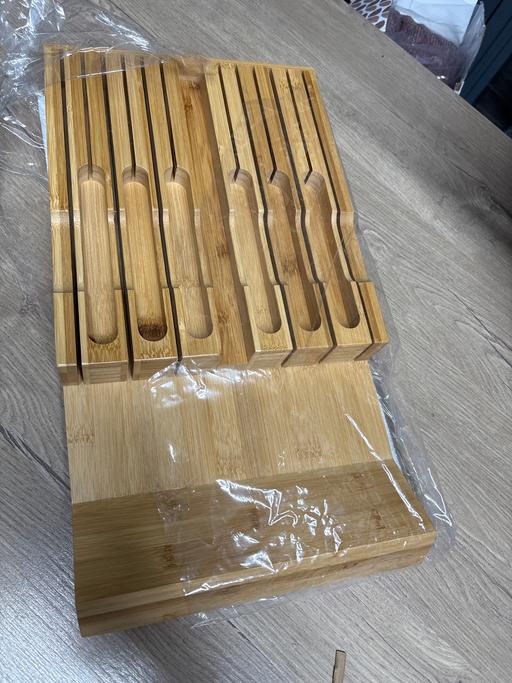 Buy & Sell Derbyshire Chesterfield - Photos for Harcas bamboo knife block